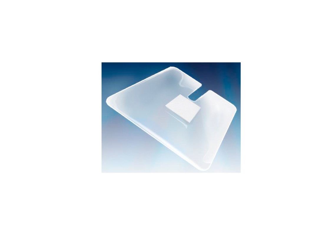 Пов'язка “MEDICAREˮ для фіксації з подушечкою,плівкова, стерильна 8,5х10 см